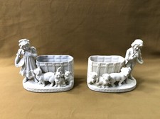 ancienne paire bouquetière /