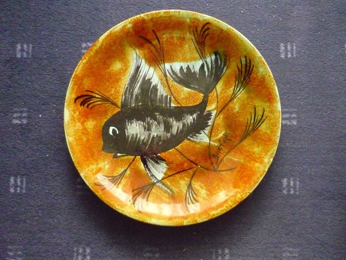 Assiette faience quimper decor - faience,