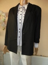 VESTE BLASER COUTURE NOIR * MARCEL GRIFFON * T 40/42 NEUVE
