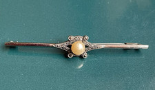 Broche Art Nouveau en argent