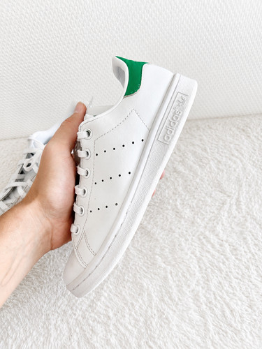Adidas stan smith - adidas, blanc/vert