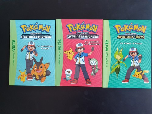 Livres pokemon bibliothèque - pokemon,