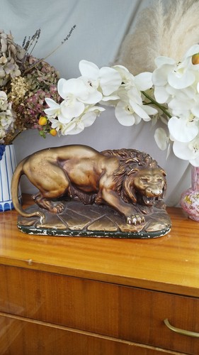 Grande sculpture zoomorphe - , de