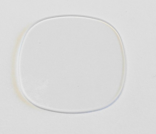 Verre montre carre mm - 24.4,