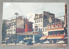ancienne carte postale ; Paris le moulin rouge