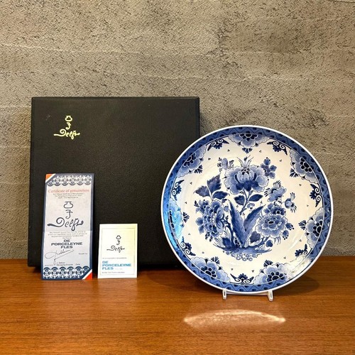 Royal delft 1981s plate - delft,