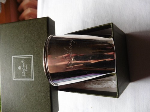 Cristofle timbale metal - cristofle,