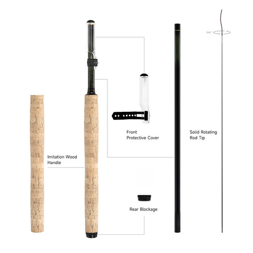 Canne mouche tenkara - canne,