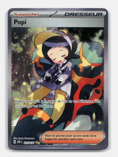 Carte pokémon popi 227 - carte,