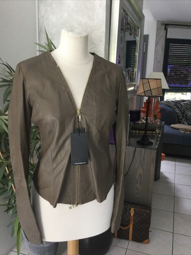 Chemise veste cuir agneau - , arma