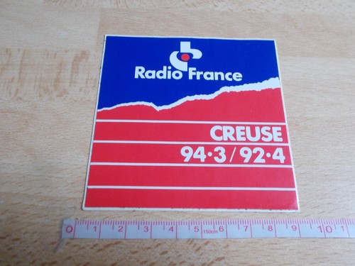 Autocollant radio france - autocollant,