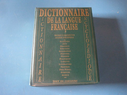 Dictionnaire langue - dictionnaire, la