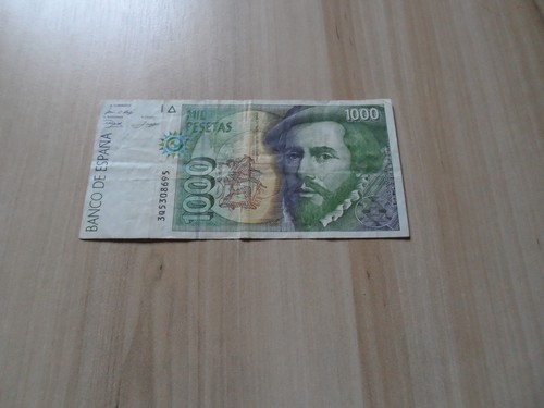 Espagne billet 1000 pesetas - espagne:,