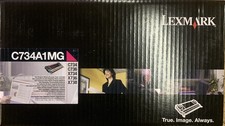 C734A1MG Lexmark C734dn Cartouche de toner Magenta