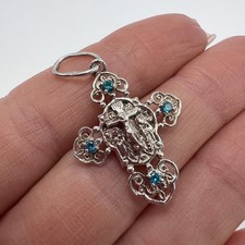 Ancien pendentif croix en