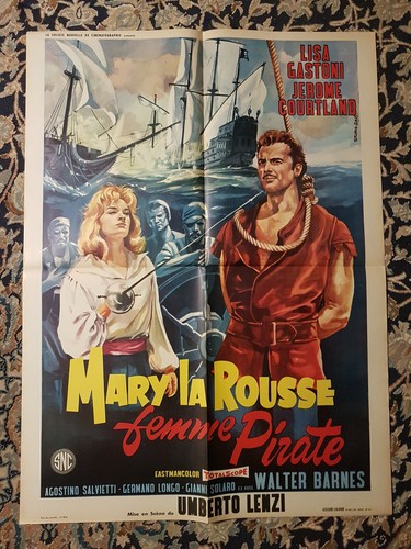 Affiche 1961 mary rousse - affiche,