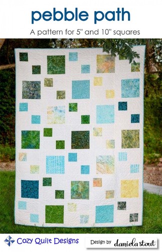 Pebble path quilt pattern - pebble,