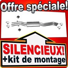 Silencieux intermédiaire pour - intermédiaire,