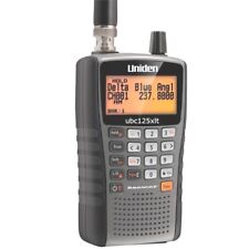 SCANNER UBC125XLT UNIDEN SCANNER PORTABLE 25-960 MHZ 500 CANAUX AVIATION CB VHF
