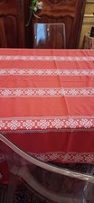 1 Nappe Rectangulaire Rouge Et