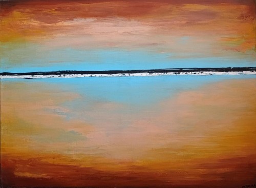 Peinture abstraite acrylique - abstraite,,
