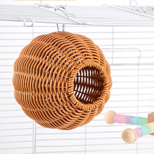 Nid oiseau suspendu cage - d'oiseau, suspendu,
