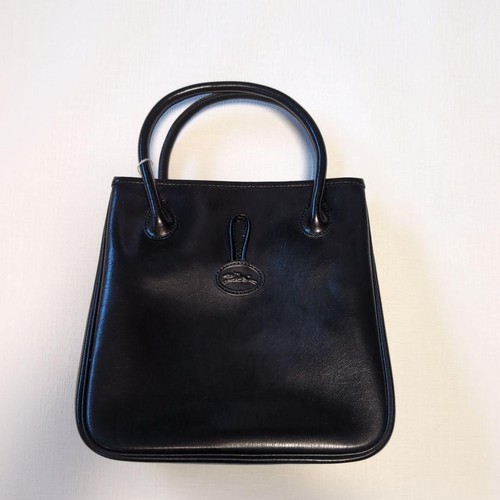 Longchamp roseau handbag black - longchamp,