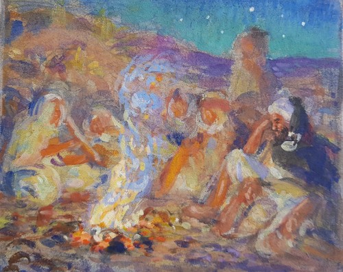 Etienne dinet gouache - etienne,