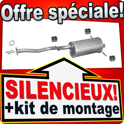 Silencieux arriere pour subaru - arriere,