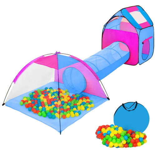 Tente enfant 1 tunnel - 3-en-1,