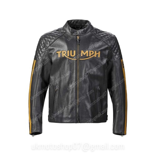 Veste cuir moto - cuir,