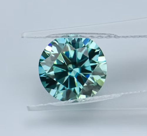 Moissanite rond taille - 1.00,