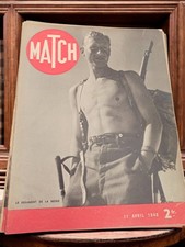 Paris Match 1940 magazine ancien vintage rétro journal presse collection