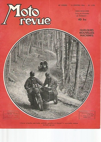 Moto revue 170 garnitures - revue, n°1.170