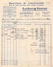 1946 MATERIAUX DE CONSTRUCTION BOIS DU NORD CARREAUX GRES CERAME ET FAIENCE L