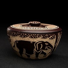 B128 - CALEBASSE ,ARTISANAT