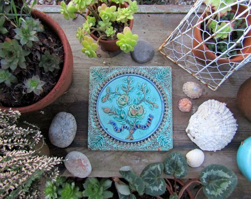 Ancien carreau faience - ancien,
