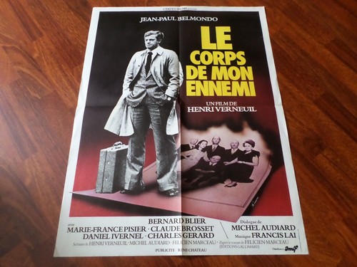 Affiche belmondo verneuil - affiche,