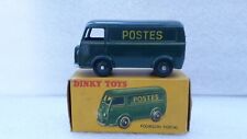DINKY TOYS FRANCE 25 BV PEUGEOT D3A POSTE AU TAMPN QUASI NEUF + BOITE D ORIGINE