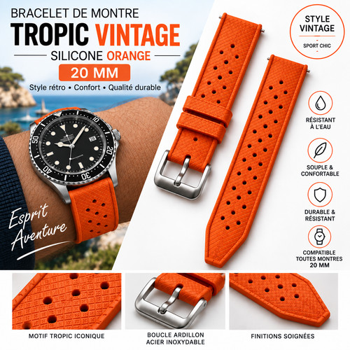 Bracelet montre silicone - bracelet,