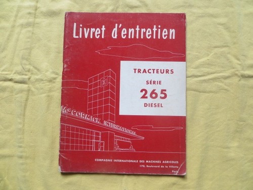 Tracteur cormick - tracteur, mc