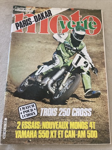 Moto verte 1982 - 94, yamaha