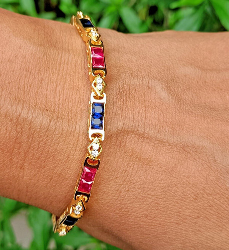 Tennis bracelet 25ct - tennis, 6.25ct