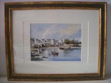 Aquarelle signée Morlaine -