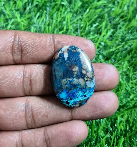 Cabochon shattuckite - cabochon, en