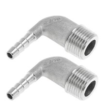 2 Pcs Raccords À Barbe Pour