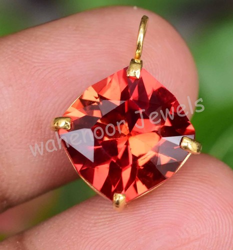 8ct naturel orange saphir - naturel,