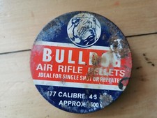 boite de plombs Bulldog ancien