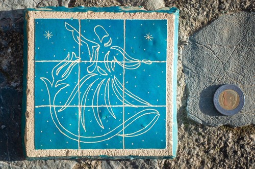 Gift clay zellige - , morroco