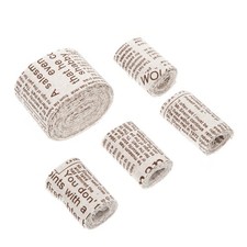  Ruban en toile de jute, 5